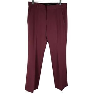 Banana Republic Burgundy Straight Leg Pants